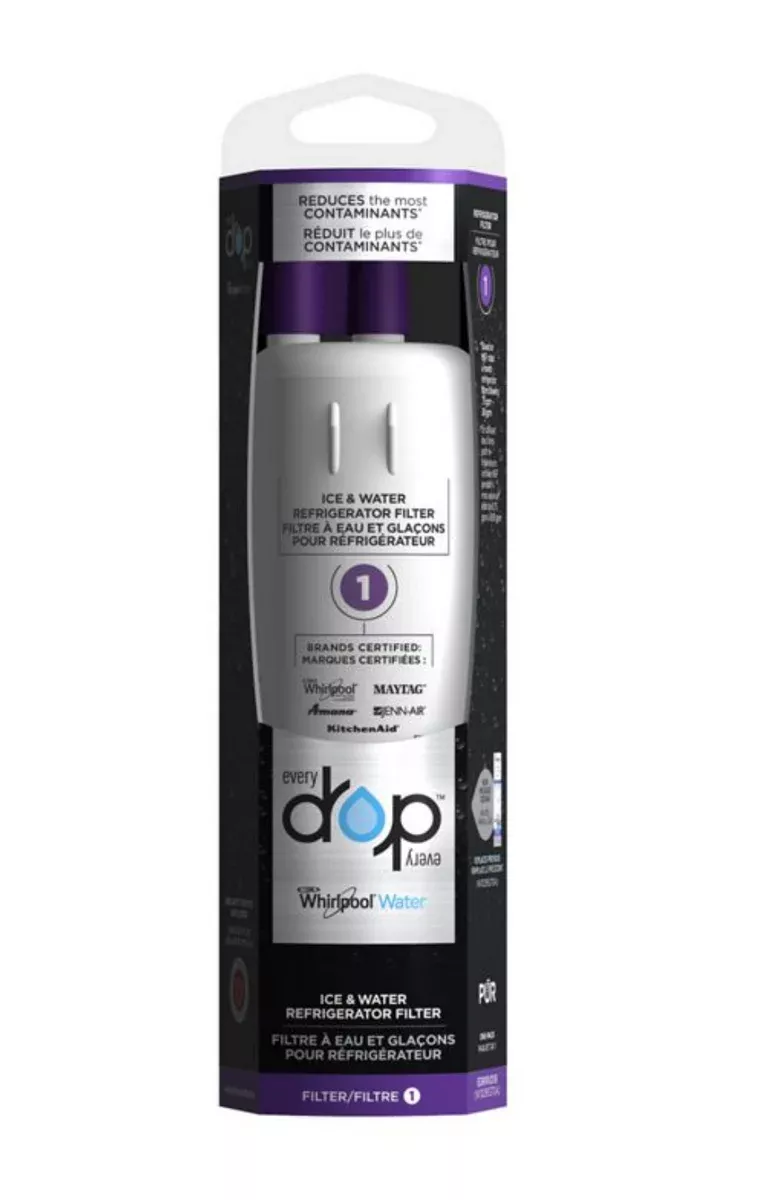 Whirlpool EveryDrop Refrigerator Water Filter #1 / W10295370A